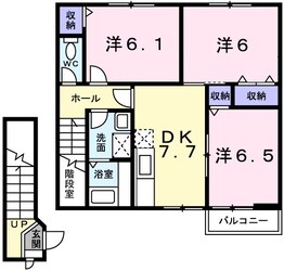 サンシャルマン細江の物件間取画像